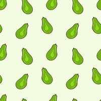 Ripe, juicy avocado cut with leaves, seamless geometric pattern.Hand drawn in doodle style.Design for printing on fabrics, holiday and confectionery packaging, wallpaper, wrapping and scrap vector