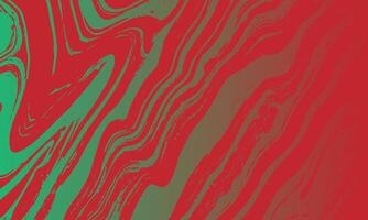 a red and green marble background with a green and red swirl vector