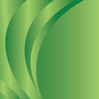 Abstract green wave background design. modern green background template vector