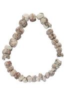Ancient mayan semiprecious stones necklace photo
