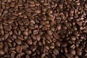 manojo de café granos desde mexico foto