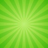 Simple Gradient Green Radiance With A Burst of Colorful Rays Texture In Blank Square Plain Background vector