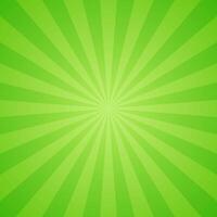 Simple Gradient Green Radiance With A Burst of Colorful Rays Texture In Blank Square Plain Background vector