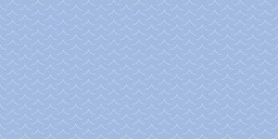 Seamless abstract wave pattern in blue tones. Background with light lines. monochrome linear retro pattern of sea waves. vector