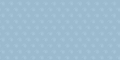 Seamless abstract wave pattern in blue and green tones. Background with light lines in doodle style. monochrome linear retro pattern of sea waves. vector