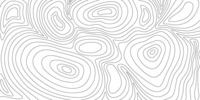 Topographic map sketch. Hand drawn landscape contour of relief. Graphic terrain on white background vector