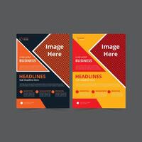 business flyer template design vector