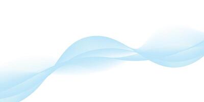 Abstract background with blue wavy and curvy lines Isolated on transparent background vector