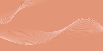 Abstract background with dynamic wavy lines, Digital future technology concept background vector