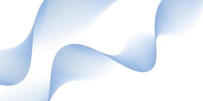 Abstract background with blue wavy and curvy lines Isolated on transparent background vector