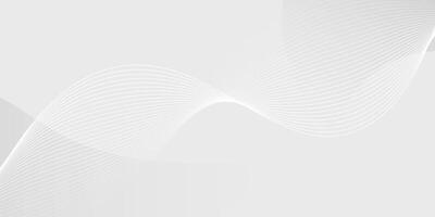 Abstract background with dynamic wavy lines, Digital future technology concept background vector