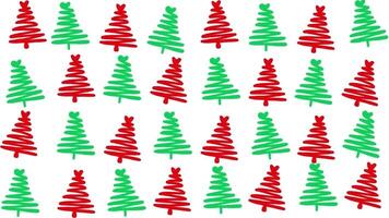 abstrato linha arte Natal árvore, movimento video