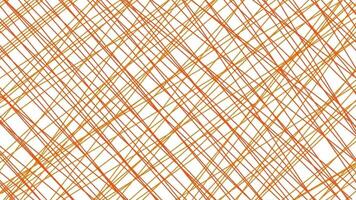 orange crossed line abstract background, motion video