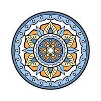Bohemian Mandala Element Frame Design vector