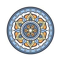 Bohemian Mandala Element Frame Design vector