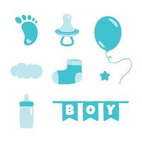 Baby Born Design Element Illustration vector