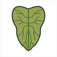 Summer Plant Groovy Element Design vector