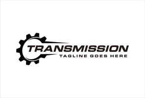 Speed Gear transmission machinery logo design template vector