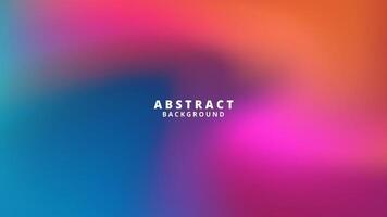 A blurry background with a blue pink and orange color is a visually appealing design asset for use in advertisements, websites, or social media posts to add a modern touch to the visuals. vector