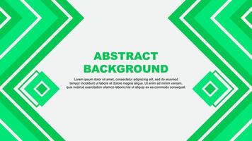 Abstract Background Design Template. Abstract Banner Wallpaper Illustration. Green Design vector