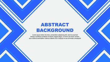 Abstract Background Design Template. Abstract Banner Wallpaper Illustration. Blue vector