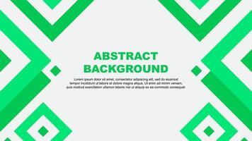 Abstract Background Design Template. Abstract Banner Wallpaper Illustration. Green Template vector