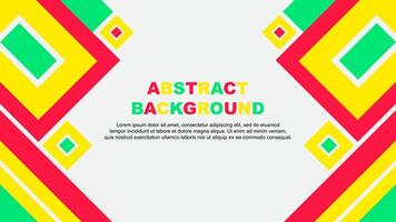 Abstract Background Design Template. Abstract Independence Day Banner Wallpaper Illustration. Colorful Cartoon vector