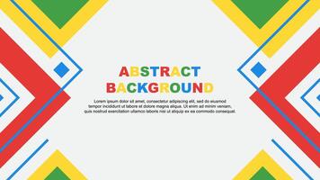 Abstract Colorful Background Design Template. Abstract Banner Wallpaper Illustration. Colorful Rainbow Illustration vector