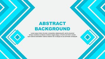 Abstract Background Design Template. Abstract Banner Wallpaper Illustration. Teal Design vector