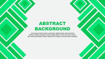 Abstract Background Design Template. Abstract Banner Wallpaper Illustration. Green vector