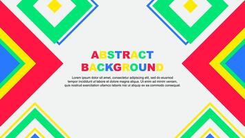 Abstract Background Design Template. Abstract Banner Wallpaper Illustration. Colorful Rainbow Independence Day vector