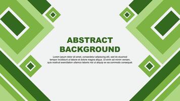 Abstract Light Green Background Design Template. Abstract Banner Wallpaper Illustration. Abstract Light Green Cartoon vector