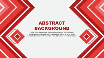 Abstract Red Background Design Template. Abstract Banner Wallpaper Illustration. Abstract Red Design vector
