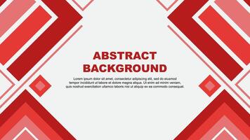 Abstract Red Background Design Template. Abstract Banner Wallpaper Illustration. Abstract Red Flag vector