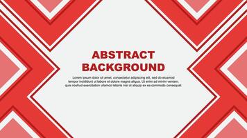 Abstract Red Background Design Template. Abstract Banner Wallpaper Illustration. Abstract Red vector