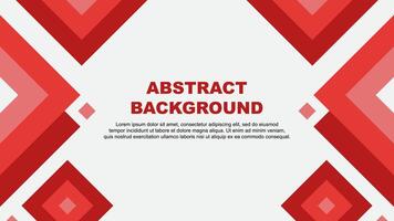 Abstract Red Background Design Template. Abstract Banner Wallpaper Illustration. Abstract Red Template vector