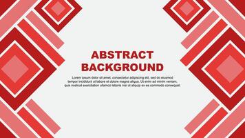 Abstract Red Background Design Template. Abstract Banner Wallpaper Illustration. Abstract Red vector