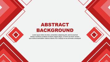 Abstract Red Background Design Template. Abstract Banner Wallpaper Illustration. Abstract Red Background vector