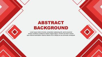 Abstract Red Background Design Template. Abstract Banner Wallpaper Illustration. Abstract Red Background vector