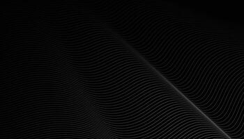 white line pattern on a black background. abstract background vector