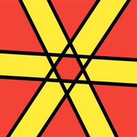 the background is red and yellow vector