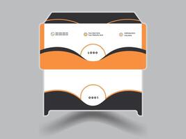 Modern Envelope Design vector