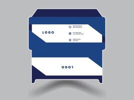 Modern Envelope Design vector