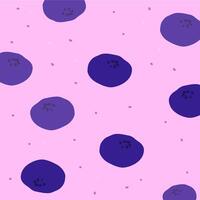blueberry background design for templates. vector