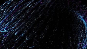 Colorful Dots Particular Loop Background video