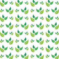 Three leaf functional trendy multicolor repeating pattern illustration background design vector