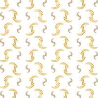 Wheat functional trendy multicolor repeating pattern illustration background design vector