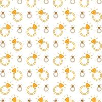 Diamond ring wondrous trendy multicolor repeating pattern illustration background design vector
