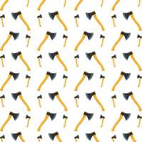 Axe ideal trendy multicolor repeating pattern illustration background design vector