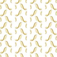 Hair cunning trendy multicolor repeating pattern illustration background design vector